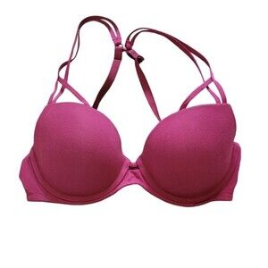 Ambrielle Cotton Push Up Demi Bra Size 34C